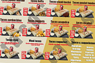 Tacos Co menu