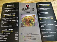 Al Batool Cafe Arabe menu