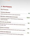 Bodeguita menu