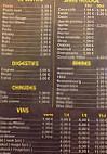 New Paris 2000 menu