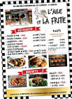 L'aile Et La Frite menu