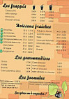 KAWA Coffee House menu