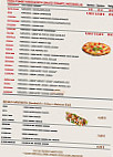 H&m Pizza menu
