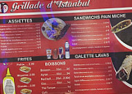 Grillade D' Istanbul menu