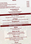 Le Comptoir Marrakech menu