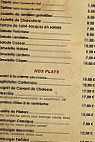 Cafe Des Sports menu