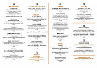 Restaurant RIVA - Mediterran Inspiriert menu