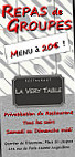 La very table menu