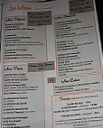 Le Cesarine menu