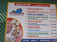 El Pescadito Taquerias menu