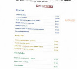 Hotel Restaurant de L'Etoile menu