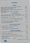Eden Restaurant menu