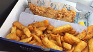 Krispies Fish Chips inside