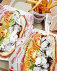 Charleys Cheesesteaks food