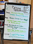 The Beacon And Grill menu