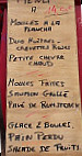 Taverne Du Pirate menu