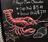 C-ray Lobster menu