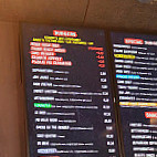 Beastie Burgers menu