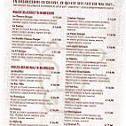Brasserie Mazo menu