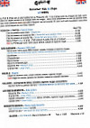 Pornichet Fish & Chips menu
