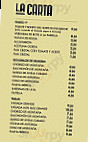 La Genuina menu