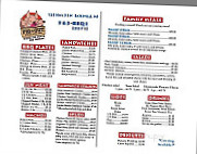 Dixieland Barbeque menu