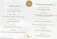 Le Stelsia menu