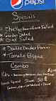Crumbs Cafe Bake Shoppe menu