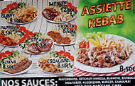 Pacha Kebab menu