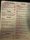 Shakers Pizza menu