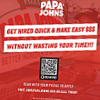 Papa Johns Pizza inside