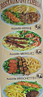 Restaurant Edessa menu