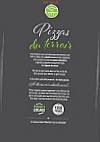 Pizzas Du Terroir menu