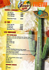 Poncho Grill menu