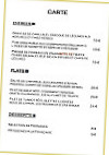 Grand Hôtel Henri menu