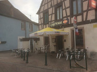 Chez Volki Cafe outside
