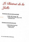Le Bistrot De La Jalle menu