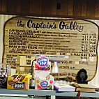 The Captain's Galley menu