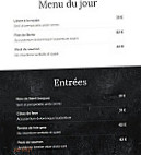 Saveurs D'afrique menu