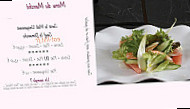 Restaurant Les Acacias menu