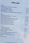 Restaurant le Montgolfier menu
