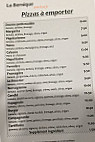 La Bernique menu