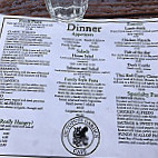 The Octopuss Garden Cafe menu