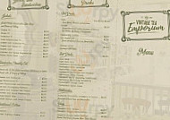 The Vintage Tea Emporium menu