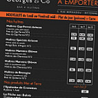 Georges & Co menu