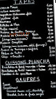 Le Cafe Du Lac menu