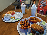 Blue Eagle Burgers food