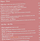 Pinocchietto menu