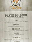Panistore menu