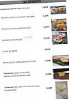 Sushi City's menu